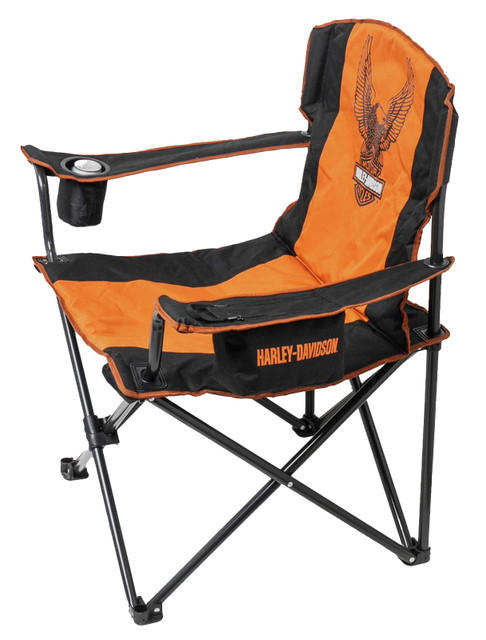 Harley-Davidson® Bar & Shield Eagle Folding Chair w/ Storage Bag