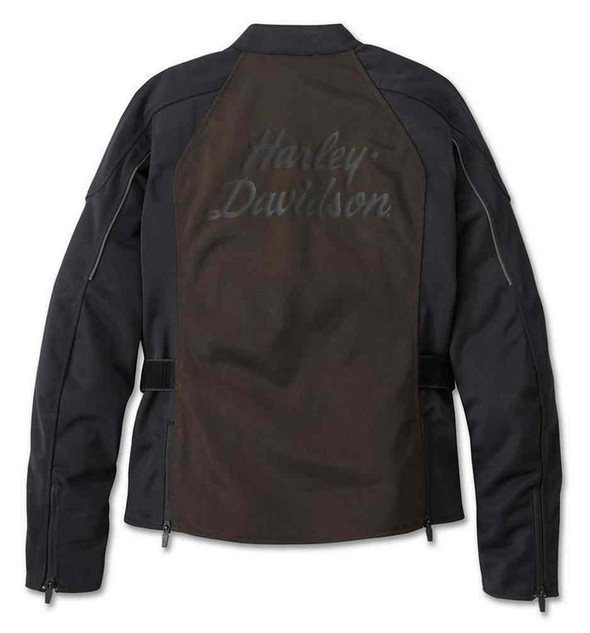 Harley-Davidson® Women's Zephyr 2.0 Mesh Riding Jacket - Black