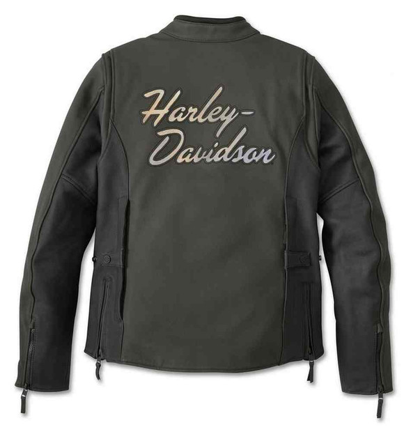 Harley-Davidson® Women's Gallun Triple Vent Leather Riding Jacket