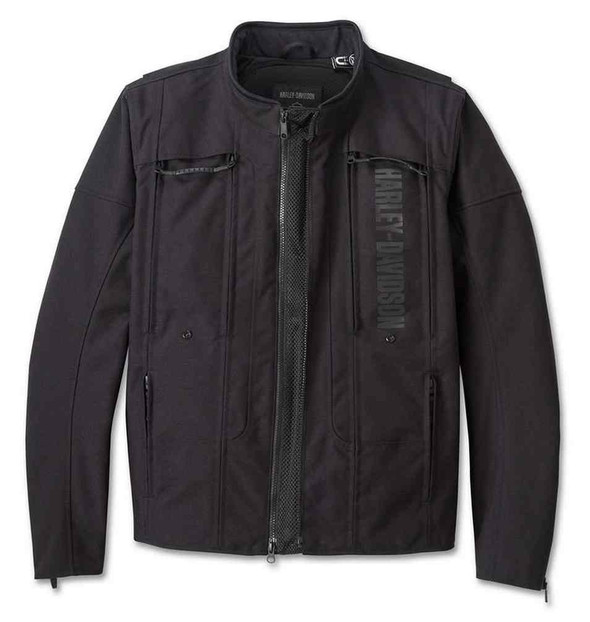 Harley-Davidson® Men's Glide Switchback Lite Riding Jacket, Black