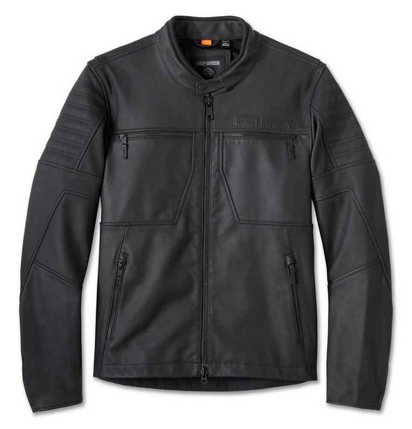 Harley-Davidson® Men's Willie G Skull Graphic Leather Riding