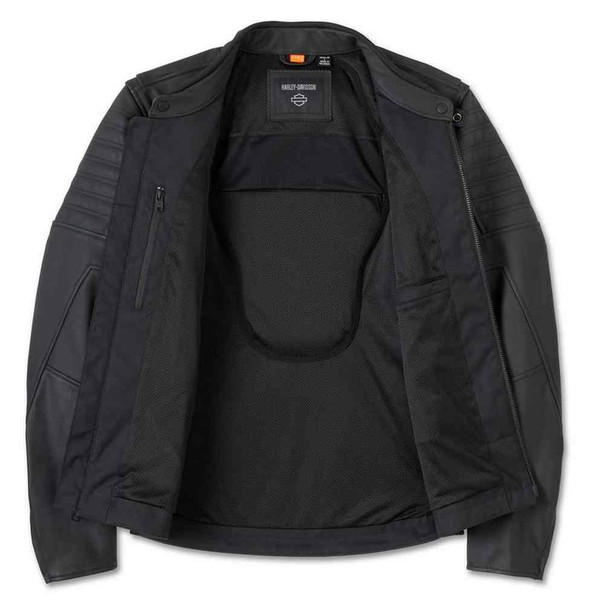 Harley-Davidson® Men's Willie G Skull Graphic Leather Riding