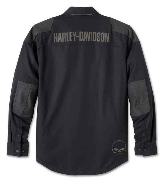 Harley-Davidson® Men's Willie G Skull Operative Riding Shirt
