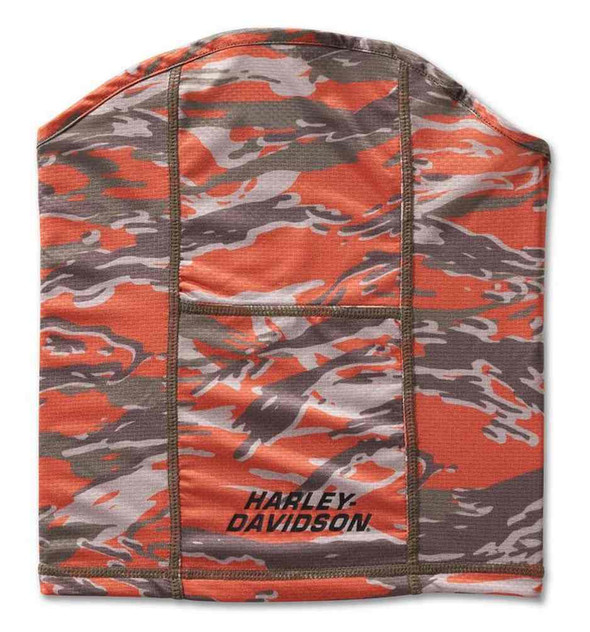 Harley-Davidson Men's Modern Camo Pattern Neck Gaiter – Orange 97663-24VM - Wisconsin Harley-Davidson