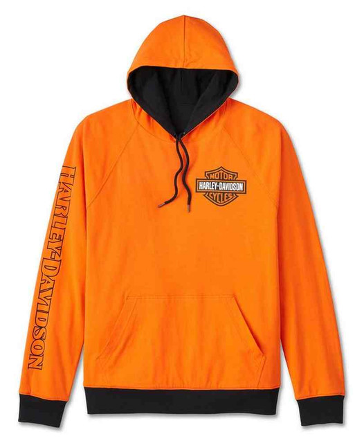 Harley-Davidson パーカー M Harley-Davidson® Men's Bar & Shield 1/4-Zip Mockneck