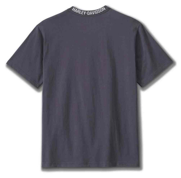 ★Harley Davidson★ No1 MKE SEOUL T-shirt Melange Gray HH151 Harley-Davidson® Men's #1 Racing Short Sleeve T-Shirt, Ombre