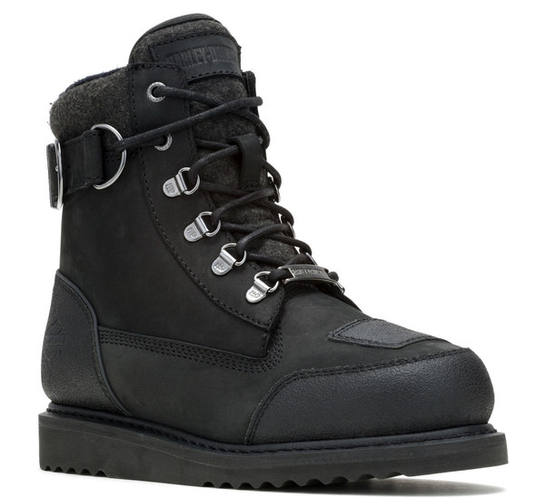 Harley-Davidson Women's Marconi Warm 6-Inch Black Motorcycle Boots, D87309 - Wisconsin Harley-Davidson
