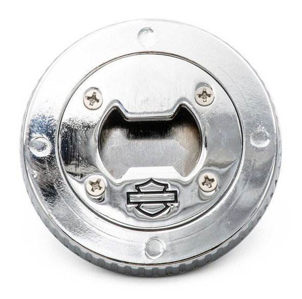 Harley-Davidson® Open Bar & Shield Eagle Bottle Opener, Zinc Cast