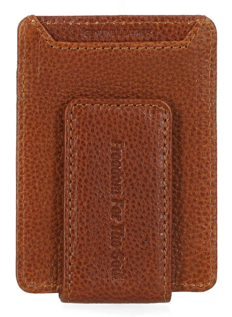 Harley-Davidson® Men's Bar & Shield Front Pocket Leather Money