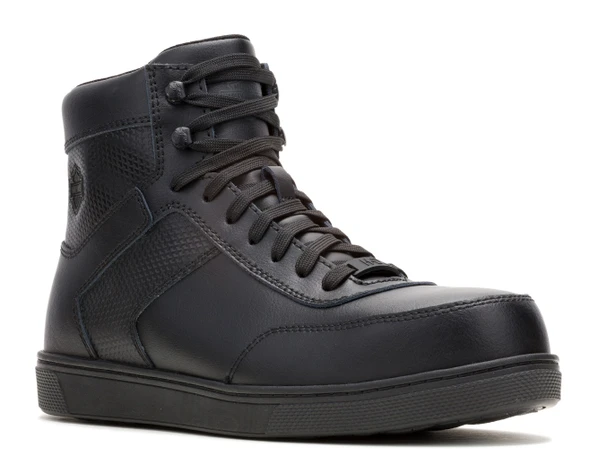 Harley-Davidson Men's Grady 5-Inch Safety Toe Black Boots, D93925 - Wisconsin Harley-Davidson