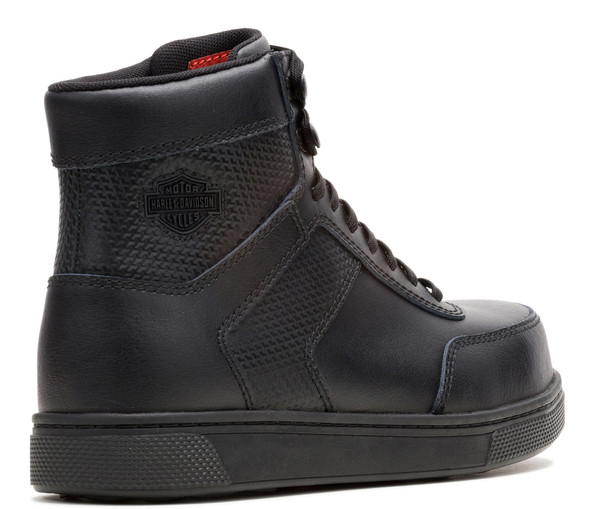 靴 Harley Davidson Women Riding Boots Shay Harley-Davidson® Women's Grady 4.5-Inch Safety Toe Black Boots