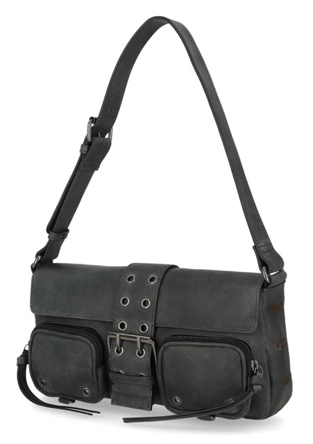Harley-Davidson® Women's Buckle Closure Saddle Bag Leather Purse