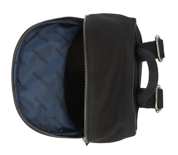 Harley-Davidson® Women's B&S Nylon Mini-Backpack Shoulder Bag