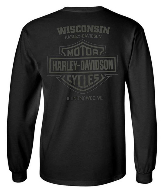 HARLEY DAVIDSON クルーネックスウェット 3XL ブラウン HARLEY DAVIDSON クルーネックスウェット 3XL ブラウン