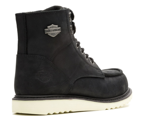 Harley-Davidson® Men's Brosman Steel Toe 6-Inch Waterproof Black