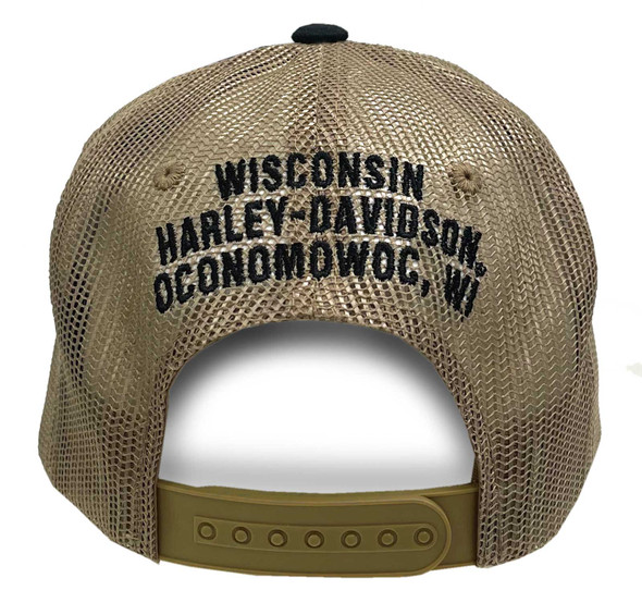 Harley-Davidson® Men's Patched Up Snapback Mesh Trucker Hat