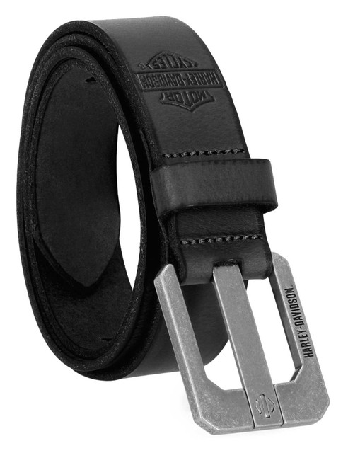 Harley-Davidson® Men's Die Cut Bar & Shield Logo Prong Leather