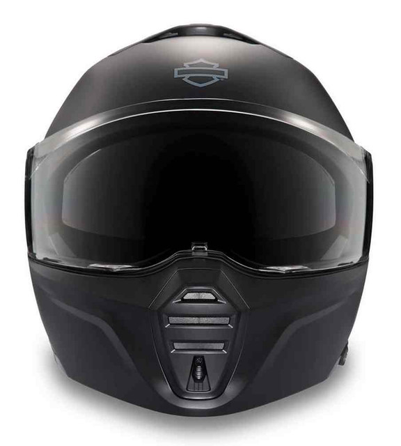 Harley-Davidson Men's Evo X17 Sun Shield Modular Helmet, Matte Black 98103-25VX - Wisconsin Harley-Davidson