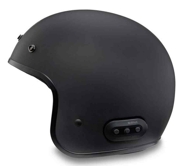 Harley-Davidson® Men's Fury N04 Bluetooth 3/4 Helmet, Matte Black