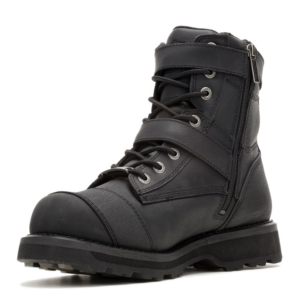 靴 high cut leather boots Harley-Davidson® Men's Brockwood Buckle Ride Waterproof Motorcycle
