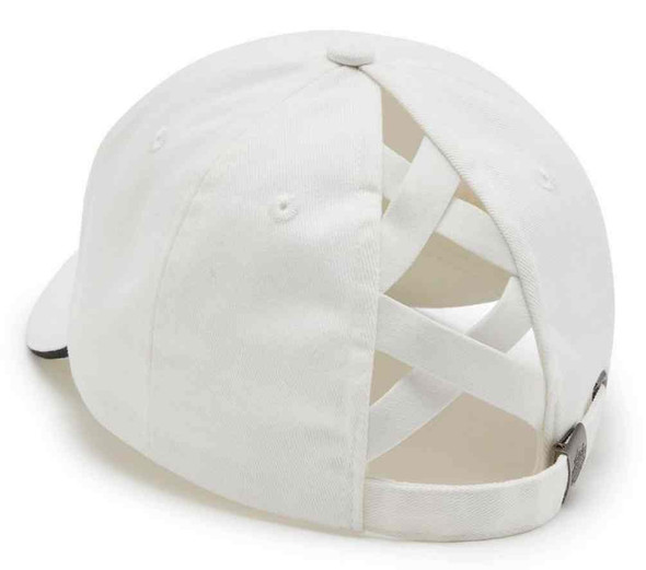 Harley-Davidson® Women's Essential Arched Ponytail Baseball Cap