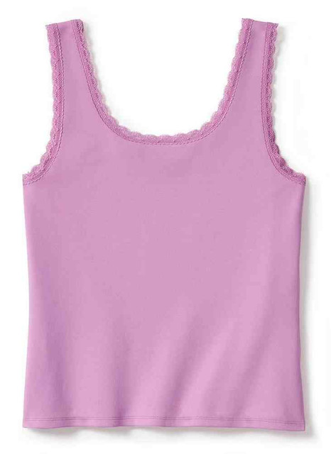 ★ya★T Harley-Davidson® Women's Rose & Thorn Bling Lace Trim Tank