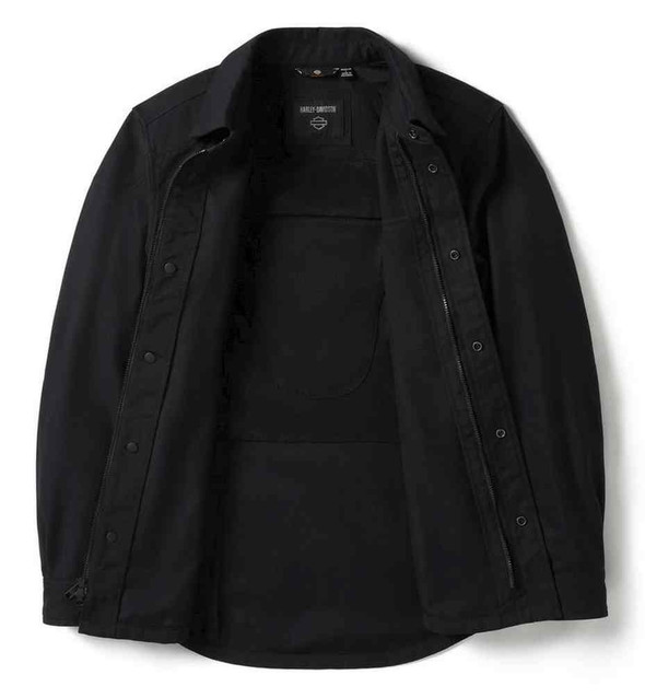 Harley-Davidson® Men's Operative 2.0 Riding Shirt Jacket, Black