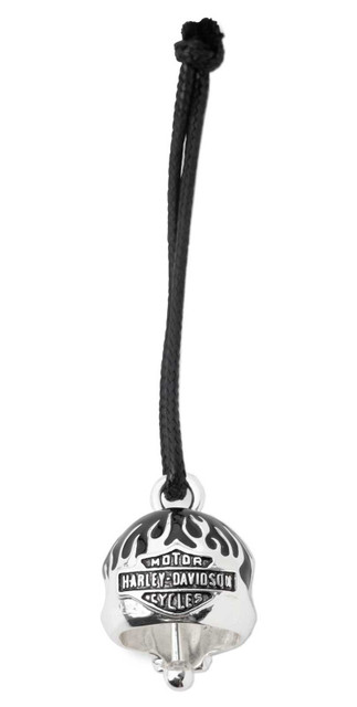 Harley-Davidson® HD Skull Head With Black Flames Ride Bell With