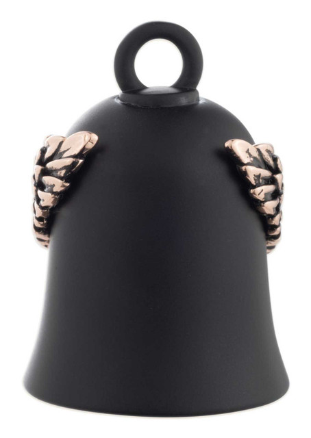Harley-Davidson® Bar & Shield Logo Winged Heart Ride Bell, Rose