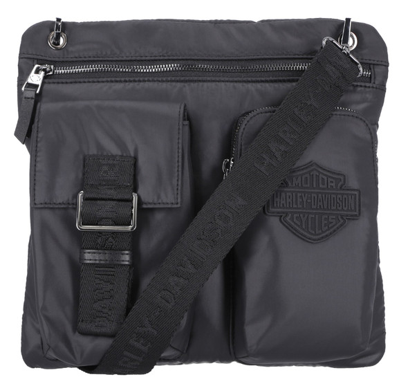 Harley-Davidson® Women's Multi-Purpose Nylon Crossbody Utility Bag