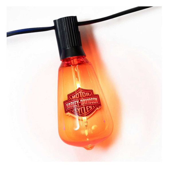 Harley-Davidson® Vivid Bar & Shield LED String Party Lights