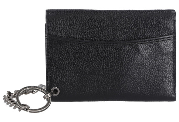 Harley-Davidson® Men's Bar & Shield Patch Tri-Fold Chain Leather