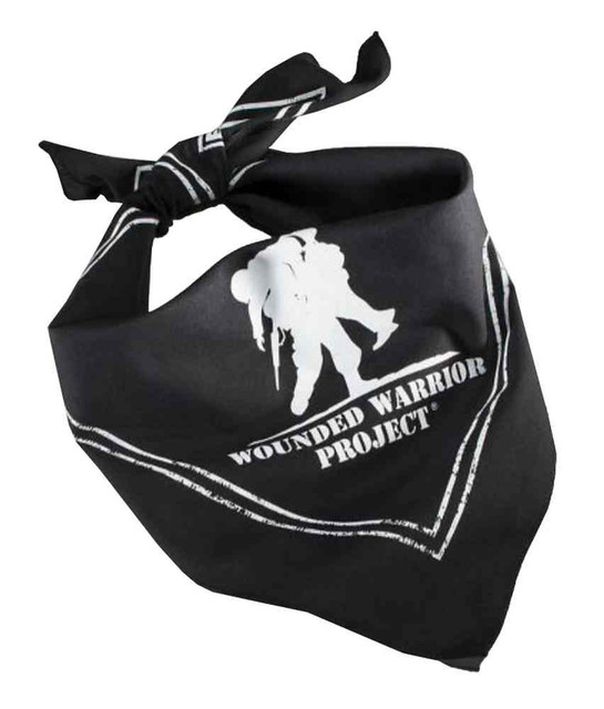 Harley-Davidson Men's Bandana, Wounded Warrior Project, Black 97749-15VM - Wisconsin Harley-Davidson