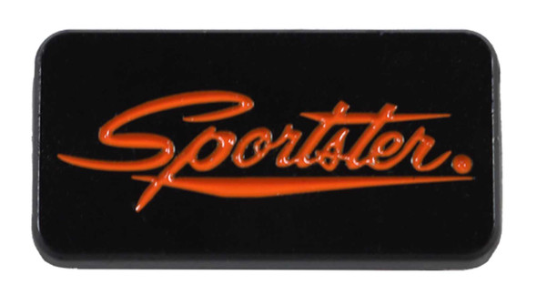 Harley-Davidson 1 in. Sportster Bike Model Metal Pin, Black & Orange Finish - Wisconsin Harley-Davidson