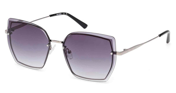 Harley-Davidson Women's Geometric Shape Sunglasses, Gunmetal Frame/Smoke Lens - Wisconsin Harley-Davidson