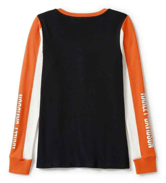 Harley-Davidson® Women's Essential Long Sleeve Colorblock