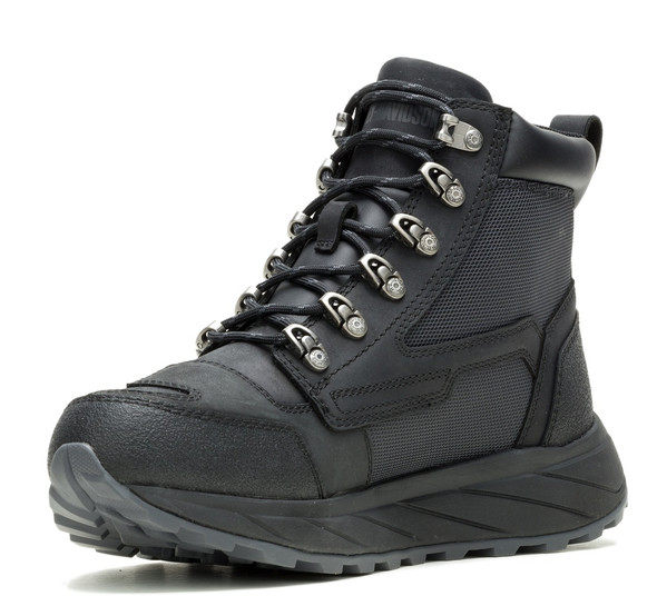 Harley-Davidson® Men's Greyford Waterproof Black Motorcycle Boots