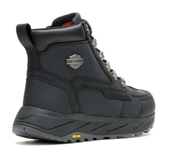 Harley-Davidson® Men's Greyford Waterproof Black Motorcycle Boots