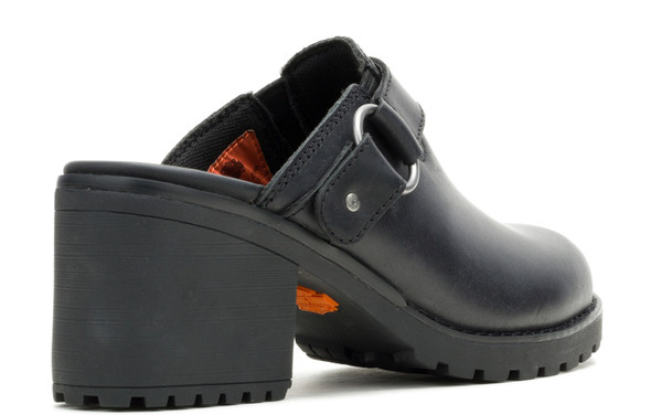 Harley-Davidson® Women's Kitty 2.75-Inch Black Fashion Mules
