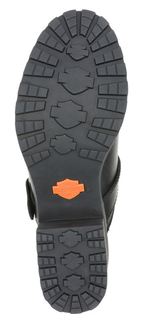Harley-Davidson® Women's Kitty 2.75-Inch Black Fashion Mules
