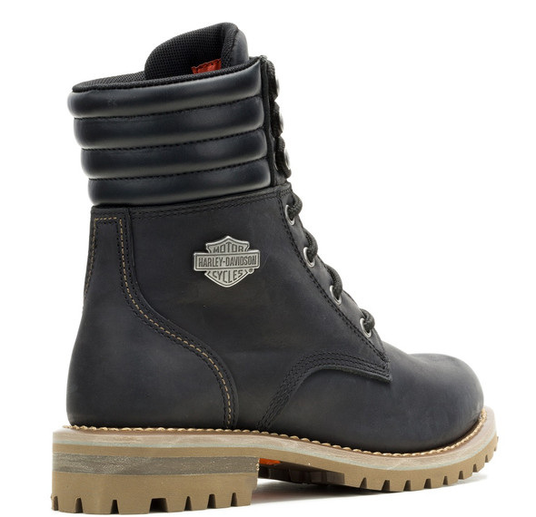 Harley-Davidson® Women's Gynger Lace 6-Inch Black Motorcycle Boots