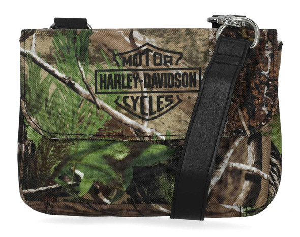 Harley-Davidson Women's Realtree® Camo Hip Bag w/ Detachable Shoulder Strap - Wisconsin Harley-Davidson