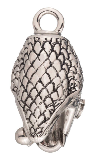 Harley-Davidson® Snake Head Crystal Bar & Shield Metal Ride Bell