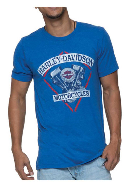 Harley-Davidson® Men's Pander Short Sleeve Tri-Blend T-Shirt