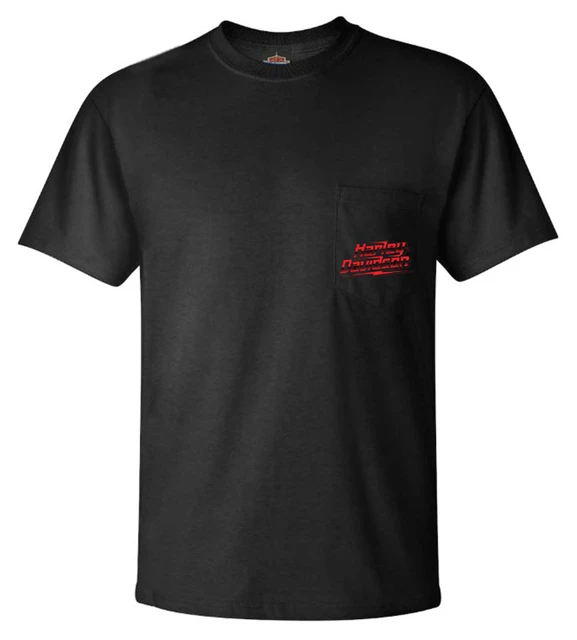 Harley-Davidson Men's Slant Short Sleeve Chest Pocket Cotton T-Shirt, Black - Wisconsin Harley-Davidson