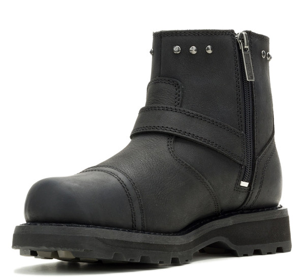 Harley-Davidson® Women's Oakleigh Buckle Ride Black WP Motorcycle