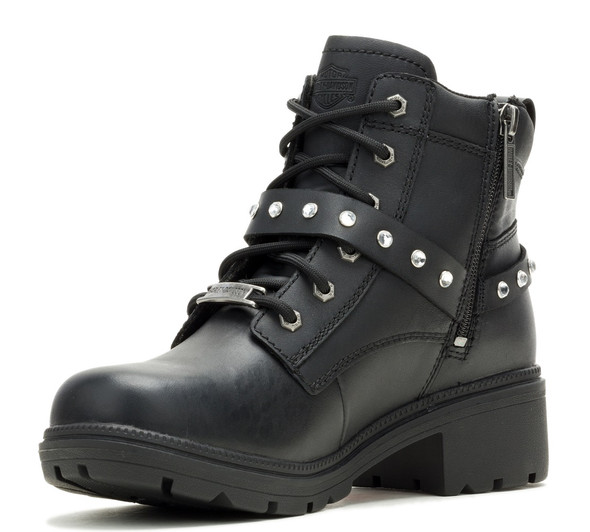 Harley-Davidson® Women's Tegan Glam 4-Inch Motorcycle Boots D84862