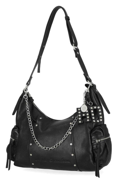 Harley-Davidson® Women's Deco Chain Genuine Leather Hobo Purse