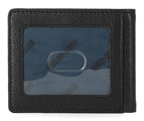 Harley-Davidson® Men's Pebble Leather Classic Eagle Billfold