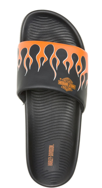 Harley-Davidson® Men's Brazen B&S Flaming Lifestyle Open-Toe